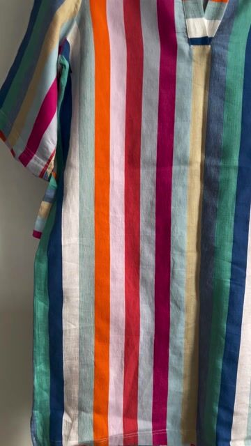 Vilagallo Summer Striped Dress