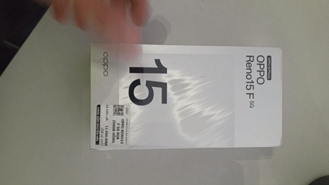 Oppo Reno15 F 5G 256GB Hồng. Mua bán Điện thoại tại Quận 3 Tp Hồ Chí Minh được đăng bởi Ái Nguyễn  hình 1