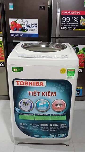 Máy giặt Toshiba 9kg cửa trên. Mua bán Máy giặt tại Quận Bình Tân Tp Hồ Chí Minh được đăng bởi Phạm Thị Bích Mai hình 1