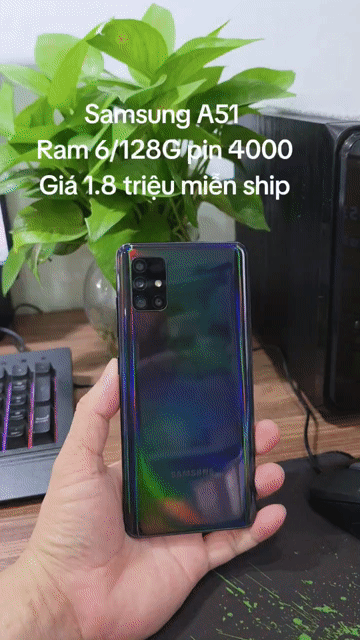 Samsung Galaxy A51 6GB/128GB, màn zin còn vân, NFC. Mua bán Điện thoại tại Quận Hà Đông Hà Nội được đăng bởi Shop Điện Thoại Cũ Zin hình 1