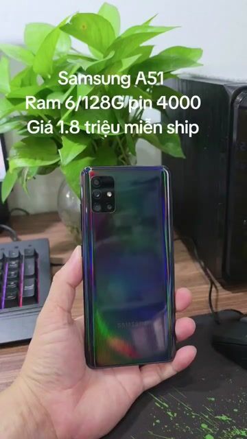 Samsung Galaxy A51 6GB/128GB, màn zin còn vân, NFC. Mua bán Điện thoại tại Quận Hà Đông Hà Nội được đăng bởi Shop Điện Thoại Cũ Zin hình 1