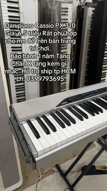 Đàn piano điện Casio PX 310. Mua bán Nhạc cụ tại Quận Gò Vấp Tp Hồ Chí Minh được đăng bởi Đàn Piano Organ Guitar  hình 1
