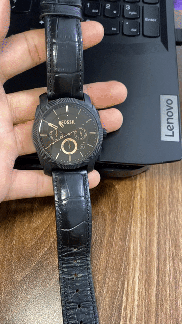 Fossil FS4682 Nam Dây da Đen 42mm. Mua bán Đồng hồ tại Quận Bình Tân Tp Hồ Chí Minh được đăng bởi Tô quốc khá hình 1