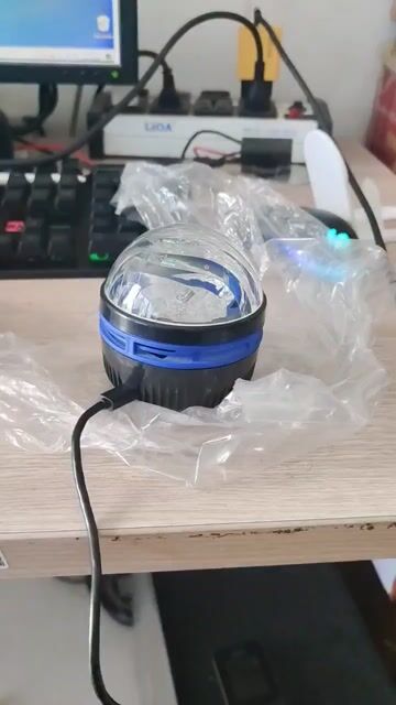 Đèn ngủ mini Đen, Xanh Xoay Remote. Mua bán Đèn tại Quận Phú Nhuận Tp Hồ Chí Minh được đăng bởi Tuấn Anh hình 1