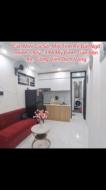 Mua bán Căn hộ Chung cư Quận Nam Từ Liêm Hà Nội diện tích 33 m² giá 1,395 tỷ