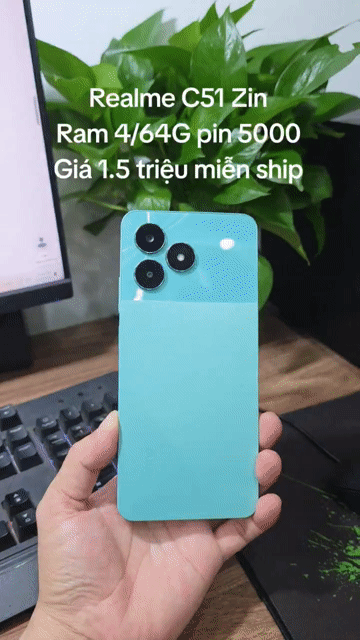 Realme C51 4GB/64GB Màn Zin pin trâu. Mua bán Điện thoại tại Quận Hà Đông Hà Nội được đăng bởi Shop Điện Thoại Cũ Zin hình 1