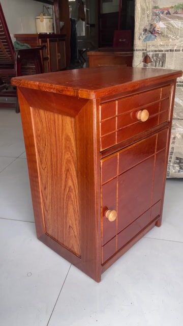 Tủ đầu giường Gỗ Nâu 40x57cm Đơn giản. Mua bán Tủ, kệ gia đình tại Quận Ngũ Hành Sơn Đà Nẵng được đăng bởi Mỹ Duyên hình 1