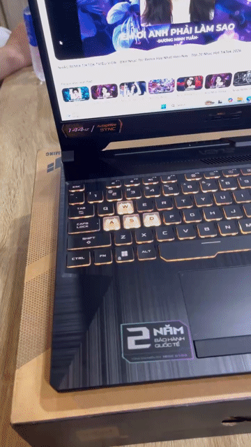 Laptop Asus TUF i7-11th 16GB/512GB RTX 3050 Ti. Mua bán Laptop tại Quận Gò Vấp Tp Hồ Chí Minh được đăng bởi KD Computer Shop hình 1