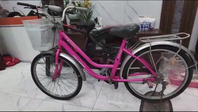 Xe Đạp cho bé gái đi học, Khung chắc, Giá rẻ. Mua bán Xe đạp tại Quận Hoàng Mai Hà Nội được đăng bởi Ngô Khánh Thành hình 1