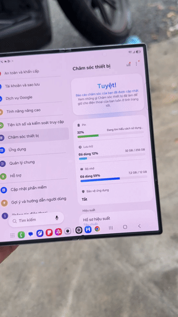 Samsung Z Fold 6 256GB Trắng vn zin áp. Mua bán Điện thoại tại Thành phố Thủ Đức Tp Hồ Chí Minh được đăng bởi Võ Nhân hình 1