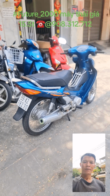 Honda Future 110 Xanh. Mua bán Xe máy tại Quận 11 Tp Hồ Chí Minh được đăng bởi CỬA HÀNG XE MÁY LONG HỔ hình 1