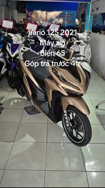 Vario 125 2021 BS65 Máy zin có bán trả góp. Mua bán Xe máy tại Quận Bình Thuỷ Cần Thơ được đăng bởi Xe Máy Bảo Nhi hình 1