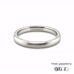 3mm Brushed Court Cobalt Ring 360 video three