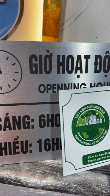 Bảng hiệu Alu Trắng xước In UV. Mua bán Đồ dùng văn phòng tại Quận Bình Tân Tp Hồ Chí Minh được đăng bởi Hồ Thanh Hùng hình 1