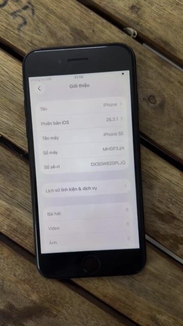 Apple iPhone SE 2020 64GB Đen 97%. Mua bán Điện thoại tại Quận 11 Tp Hồ Chí Minh được đăng bởi Phuong hình 1