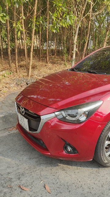 Mazda 2 2015 Đỏ 110.000 km. Mua bán Ô tô tại Thành phố Thủ Dầu Một Bình Dương được đăng bởi Nguyễn Thanh Phong  hình 1