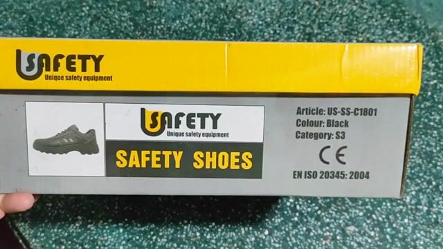 Giày bảo hộ Safety Shoes Nam Đen 41, 42 Mới 100%. Mua bán Giày dép tại Thành phố Thuận An Bình Dương được đăng bởi Ngự Miêu hình 1