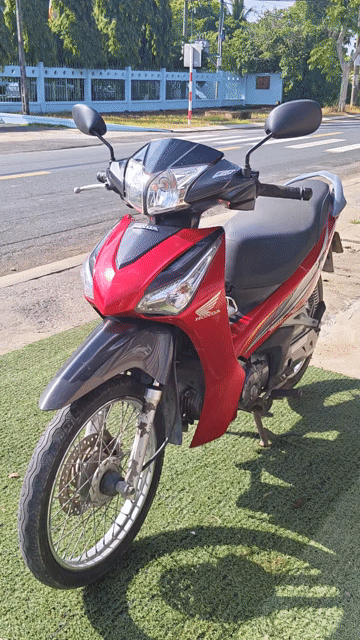 Honda Future FI 2016 Đỏ đen. Mua bán Xe máy tại Thành phố Trà Vinh Trà Vinh được đăng bởi Phước Minh Hiền hình 1