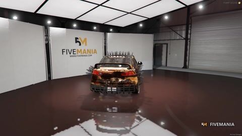 FIVEM Wasp | Apocalyptic Battle Car [Unbadged] Add-On | Custom Armor | Spikes & Plow | Unique Livery | Add-On | Optimized | Fivem Ready | High Quality, video preview