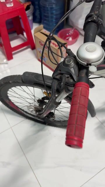 Xe đạp leo núi Fornix Đen đỏ. Mua bán Xe đạp tại Thành phố Thủ Dầu Một Bình Dương được đăng bởi Hữu Hậu hình 1