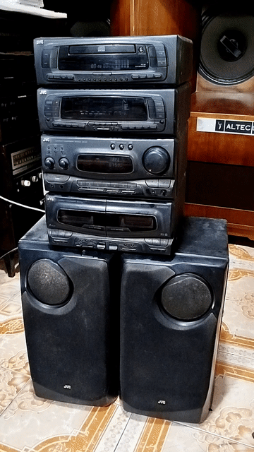Thanh lý giàn 4thớt JVC CA-GXM7BK Japan. Mua bán Tivi, Âm thanh tại Quận Lê Chân Hải Phòng được đăng bởi Hungtran  hình 1
