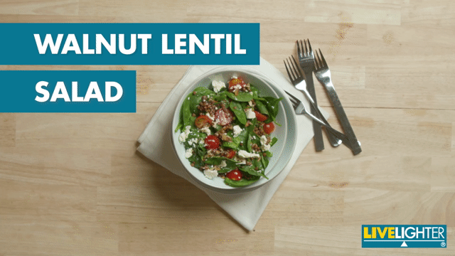 Walnut Lentil Salad