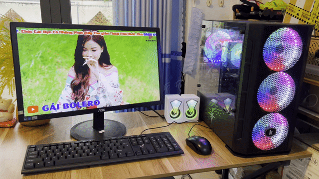 Bộ pc i3-6100 16GB/120GB màn 22 inch FHD. Mua bán Máy tính để bàn tại Thành phố Cà Mau Cà Mau được đăng bởi UYVU PC hình 1
