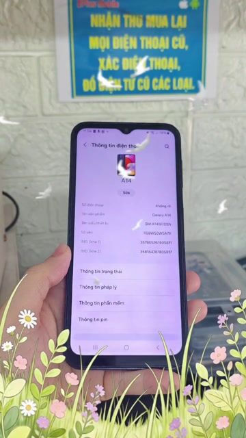 Samsung Galaxy A14 1,4tr ở T Plus Mobile. Mua bán Điện thoại tại Thành phố Huế Thừa Thiên Huế được đăng bởi T PLUS MOBILE MUA BÁN ĐIỆN THOẠI hình 1