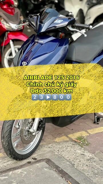 [GÓP ĐC GIỮ CAVET] AIR BLADE 125 2016-BS TPHCM. Mua bán Xe máy tại Quận 12 Tp Hồ Chí Minh được đăng bởi Bùi văn hiếu hình 1