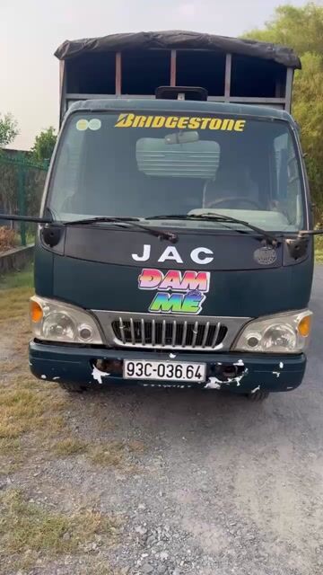 Xe tải JAC thùng mui bạt. Mua bán Xe tải, xe ben tại Huyện Hòa Thành Tây Ninh được đăng bởi  Ngoc sinh hình 1
