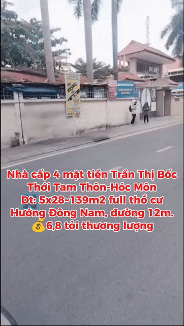 Mua bán Nhà ở Huyện Hóc Môn Tp Hồ Chí Minh diện tích 139 m² giá 6,8 tỷ