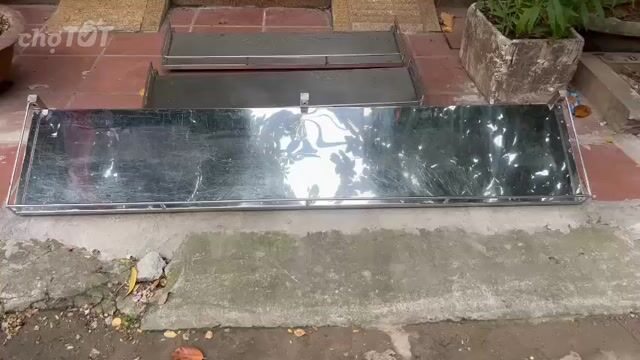 Kệ treo tường Inox Bạc 194x40cm. Mua bán Tủ, kệ gia đình tại Quận Hà Đông Hà Nội được đăng bởi LAN ANH hình 1