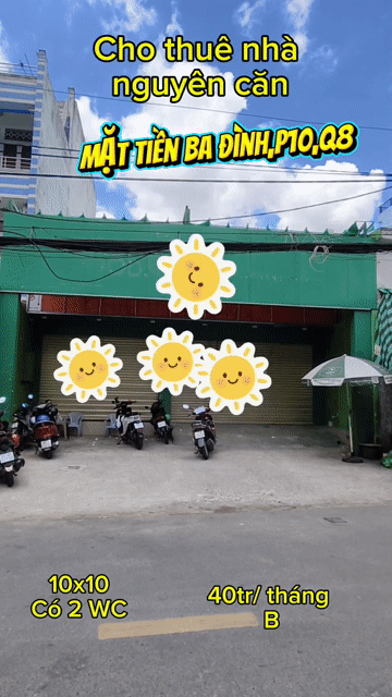 Cho thuê Nhà ở Quận 8 Tp Hồ Chí Minh diện tích 100 m² giá 40 triệu/tháng