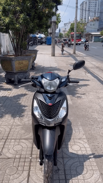 Honda Vision Đen nhám biển 93. Mua bán Xe máy tại Quận Bình Thạnh Tp Hồ Chí Minh được đăng bởi văn vũ hình 1