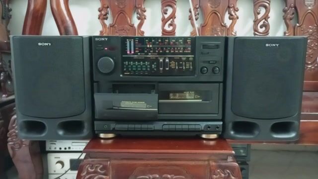 Radio Cassette Sony CFS-KW300S Đen. Mua bán Tivi, Âm thanh tại Quận Phú Nhuận Tp Hồ Chí Minh được đăng bởi chú bo 60 tuổi  hình 1