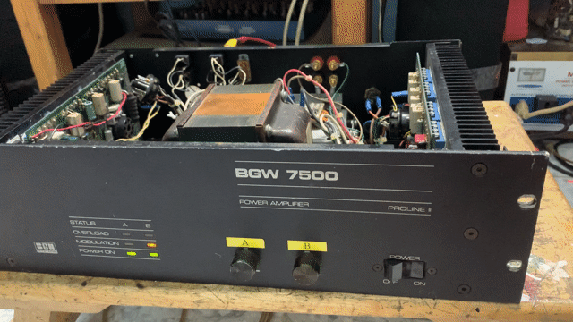 Amply BGW 7500 Proline II Đen Mỹ Hỏng 1 bên. Mua bán Tivi, Âm thanh tại Quận Bình Tân Tp Hồ Chí Minh được đăng bởi trí  nguyễn hình 1