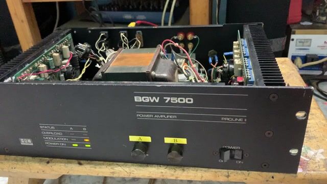 Amply BGW 7500 Proline II Đen Mỹ Hỏng 1 bên. Mua bán Tivi, Âm thanh tại Quận Bình Tân Tp Hồ Chí Minh được đăng bởi trí  nguyễn hình 1