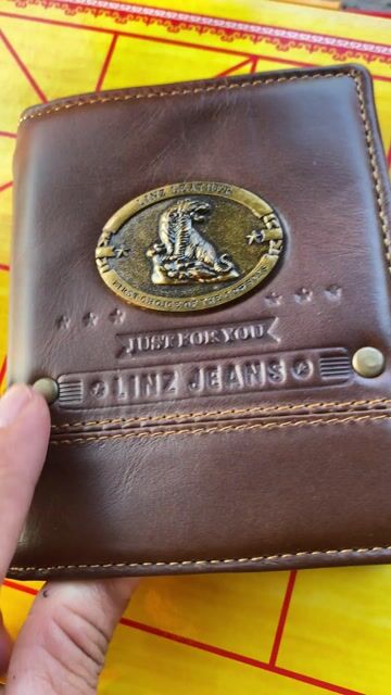 Ví da Linz Leather Nam Da Nâu. Mua bán Túi xách tại Thành phố Bạc Liêu Bạc Liêu được đăng bởi Shop Da Thật hình 1