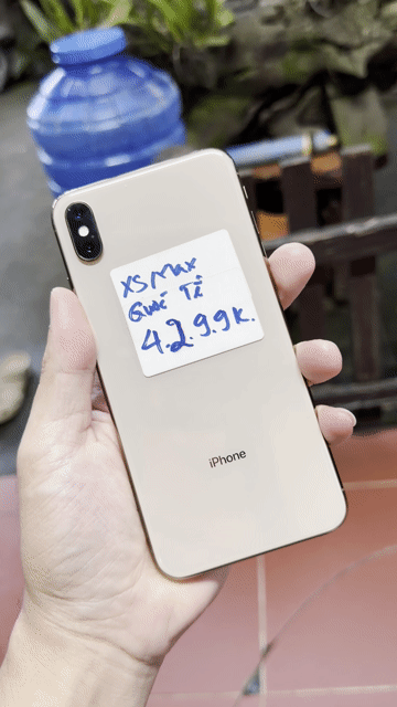 Apple iPhone XS Max 64GB Vàng. Mua bán Điện thoại tại Quận Gò Vấp Tp Hồ Chí Minh được đăng bởi Quảng Phạm Mua Iphone Lock và QT  HCM hình 1