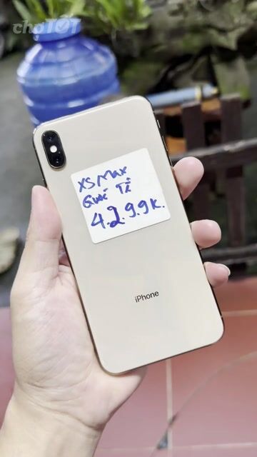 Apple iPhone XS Max 64GB Vàng. Mua bán Điện thoại tại Quận Gò Vấp Tp Hồ Chí Minh được đăng bởi Quảng Phạm Mua Iphone Lock và QT  HCM hình 1