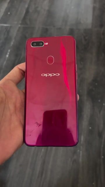 Oppo F9 64GB Đỏ tím Đã sử dụng. Mua bán Điện thoại tại Thành phố Thuận An Bình Dương được đăng bởi Đạt Chuối hình 1