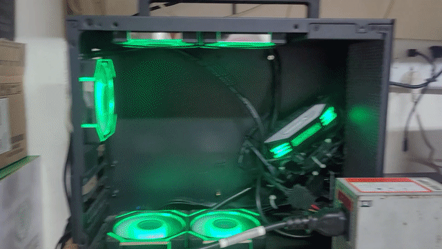 Vỏ máy tính ITX/MATX kèm hub 5 quạt đổi màu. Mua bán Linh kiện (RAM, Card...) tại Quận 5 Tp Hồ Chí Minh được đăng bởi Bình hình 1