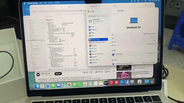 Apple MacBook Air M1 8GB/256GB Xám. Mua bán Laptop tại Quận Cầu Giấy Hà Nội được đăng bởi Minh Khuê hình 1