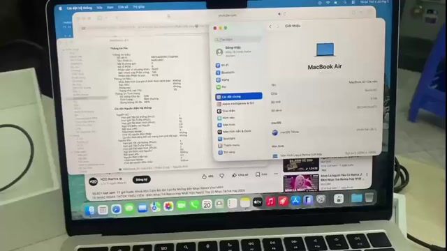Apple MacBook Air M1 8GB/256GB Xám. Mua bán Laptop tại Quận Cầu Giấy Hà Nội được đăng bởi Minh Khuê hình 1