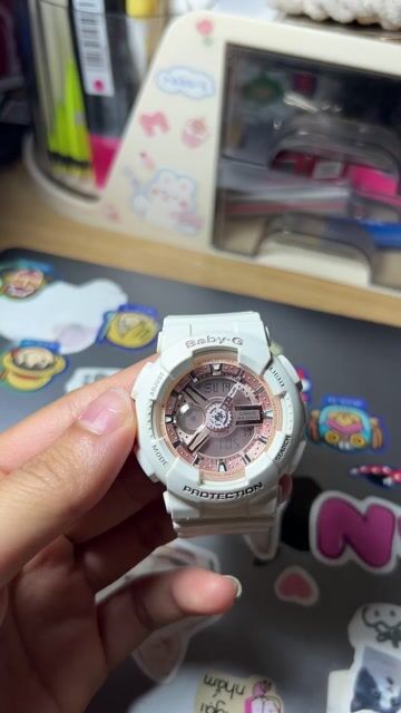 Đồng hồ Casio Baby-G Nữ Trắng. Mua bán Đồng hồ tại Quận Thanh Xuân Hà Nội được đăng bởi Lan hình 1