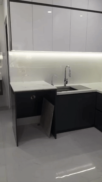 Thiết kế tủ bếp nhựa đặc theo yêu cầu giá xưởng. Mua bán Tủ, kệ gia đình tại Huyện Hóc Môn Tp Hồ Chí Minh được đăng bởi Nguyên tủ bếp nhựa ECOPLAST hình 1