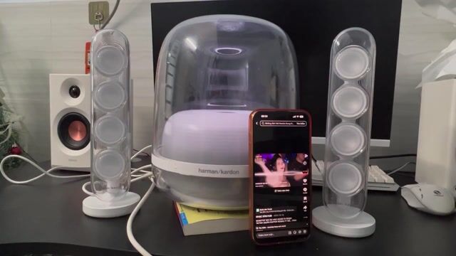 Loa Harman Kardon Soundsticks 4 Trắng. Mua bán Tivi, Âm thanh tại Quận 7 Tp Hồ Chí Minh được đăng bởi Alex hình 1