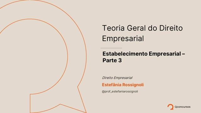 Direito Empresarial (Comercial)