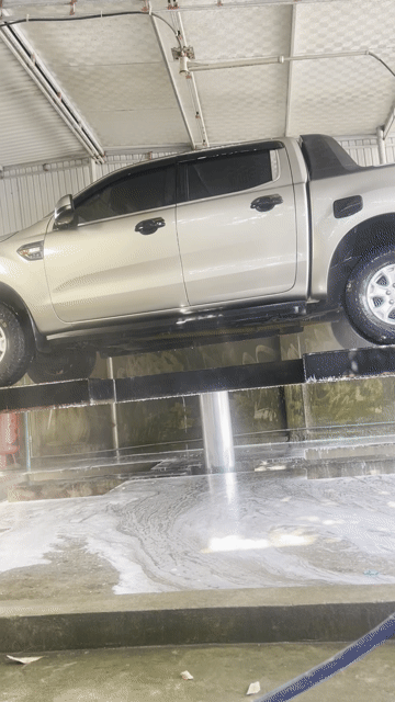 Ford Ranger Vàng cát 5 chỗ. Mua bán Ô tô tại Huyện Thanh Chương Nghệ An được đăng bởi Taxi Huyền Anh Đức hình 1