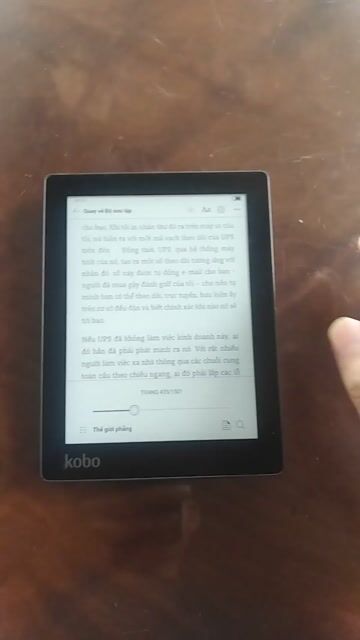 Máy đọc sách Kobo Đen. Mua bán Máy tính bảng tại Thành phố Pleiku Gia Lai được đăng bởi Trí hình 1